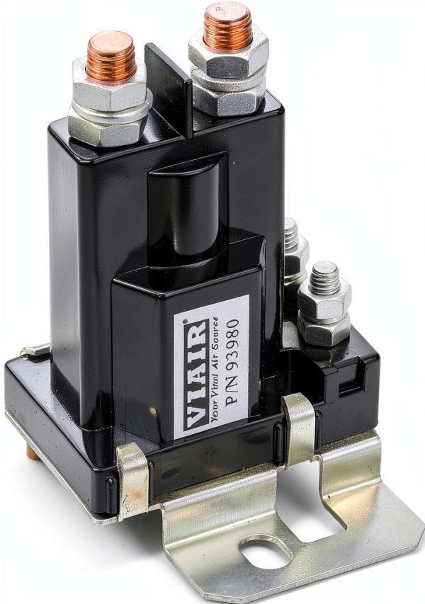 12V Relay VIAIR Automotive Silver Nickel Mount-0