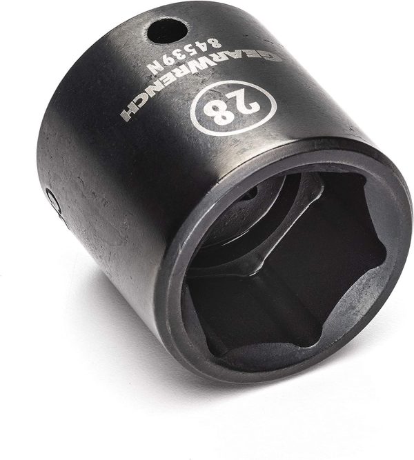 GEARWRENCH 28mm 1/2 inch drive 6 point impact socket-1