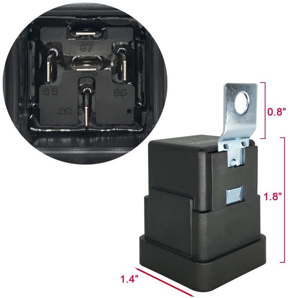 12V Automotive Relay iRhapsody Silver Contact-2