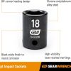 GEARWRENCH 28mm 1/2 inch drive 6 point impact socket-3
