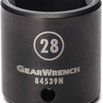 GEARWRENCH 28mm 1/2 inch drive 6 point impact socket-0