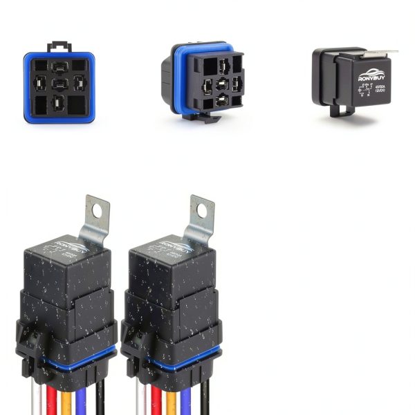 Ronybuy 5 Pin 12V Relay Harness Heavy Duty Copper-3