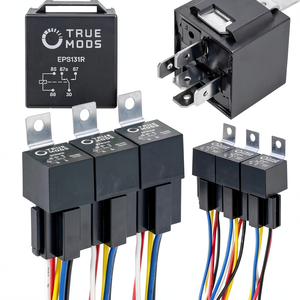 'ONLINE LED STORE 12VDC 5-Pin SPDT relay'