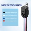 nodehawk 12V Waterproof Relay 4 Pin-5