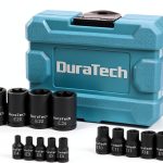 DURATECH Star Drive Socket Set Chrome Vanadium Steel-0