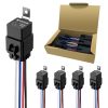 nodehawk 12V Waterproof Relay 4 Pin-0