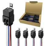 nodehawk 12V Waterproof Relay 4 Pin-0