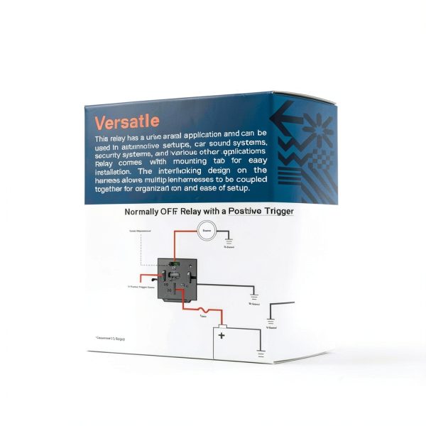 ONLINE LED STORE 12VDC 5-Pin SPDT Relay-3