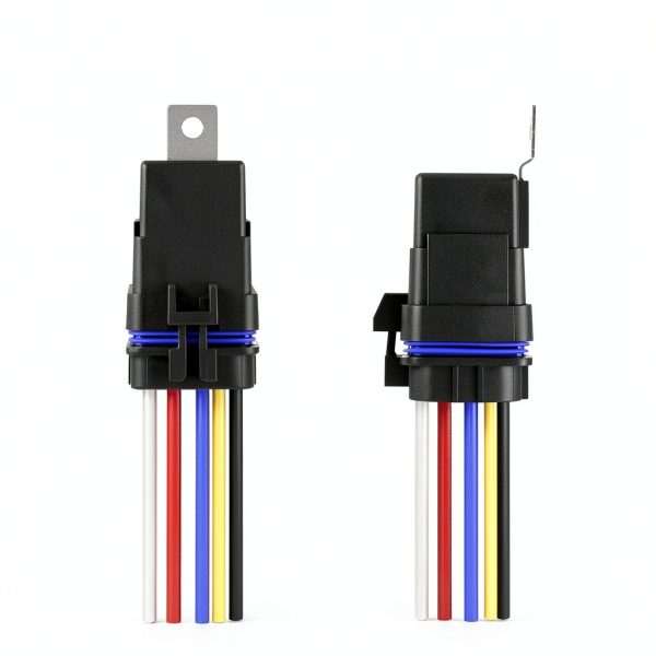 Ronybuy 5 Pin 12V Relay Harness Heavy Duty Copper-1