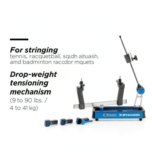 Gamma Tennis Stringing Machine Aluminum Drop-1