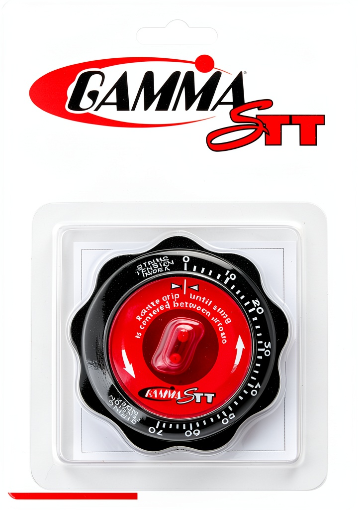 Gamma Modern Tennis String Tension Tester in action