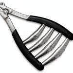 Tennis Stringing Clamp by EKVILI Black Spring Steel-0