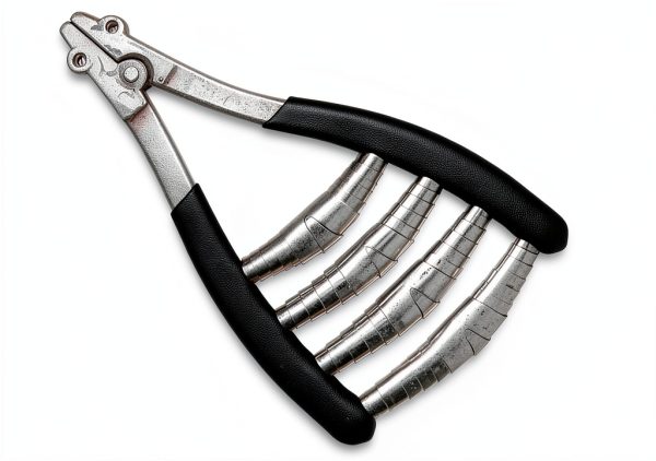 Tennis Stringing Clamp by EKVILI Black Spring Steel-0