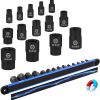 ELEAD 14-Piece E-Torx Socket Set Chrome Vanadium Steel-0