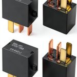 KVAEY Car AC Relay 12V 25A Socket Mount-0
