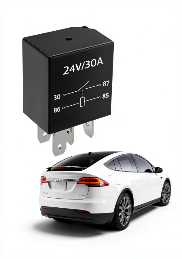 Ohleats 4 Pin Starter Relay 12V 30A Automotive-1