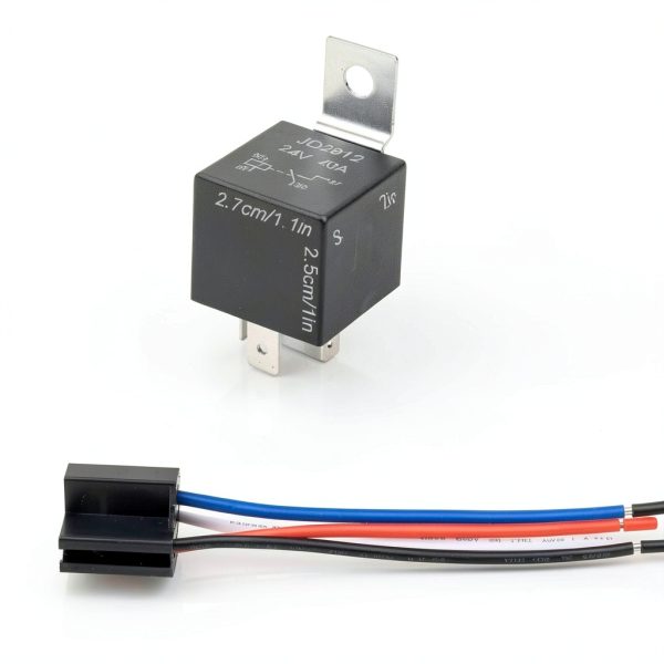 24V Relay Gebildet Automotive Silver Alloy Manual-2