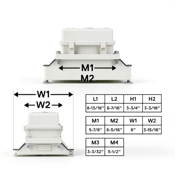 Waterproof Relay Box ONLINE LED STORE Nylon 66-6