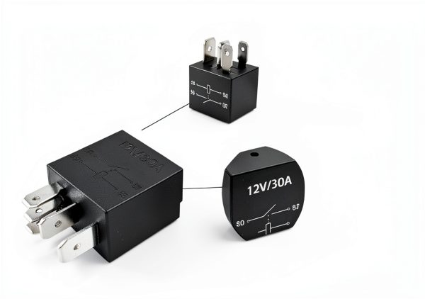 Ohleats 12V 30A Relay 4 Pin 5 Pin Starter-3