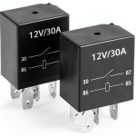 4 Pin Starter Relay Ohleats 12V 30A Automotive-0