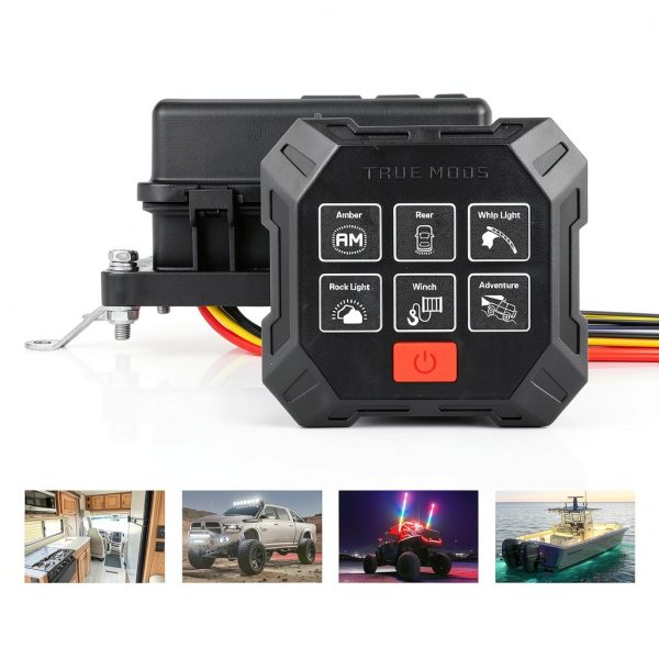 Online LED Store Wireless Relay Panel 12V 40A-6