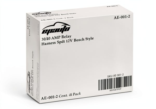 EPAuto Relay Socket 4 Pack Automotive Replacement-4