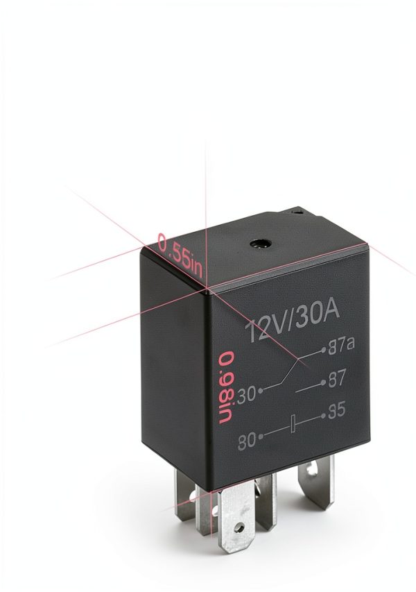 BLAU GRUN 12V 30A Relay 5 Pin Automotive Relay-1