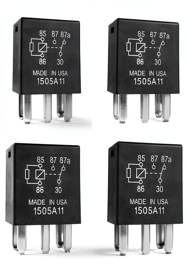 Sylvil Power Relay 12VDC Automotive Replacement-0