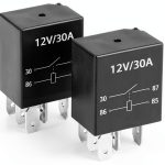 Ohleats 12V 30A Relay 4 Pin 5 Pin Starter-0