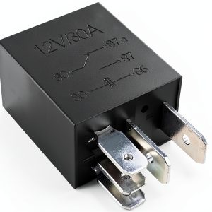 Car Relay BLAU GRUN 30A Silver Alloy Automatic-0
