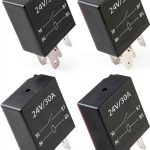Ohleats 4 Pin Starter Relay 12V 30A Automotive-0