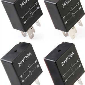 Ohleats 4 Pin Starter Relay 12V 30A Automotive-0