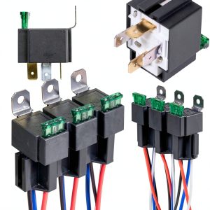12V 30A Quick Connect Relay ONLINE LED STORE PSZACCEPS179R with Fuse-0