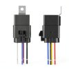 Nilight 30A Automotive Relay 12V DC Waterproof 5-Pin Pre-Wired Harness-2