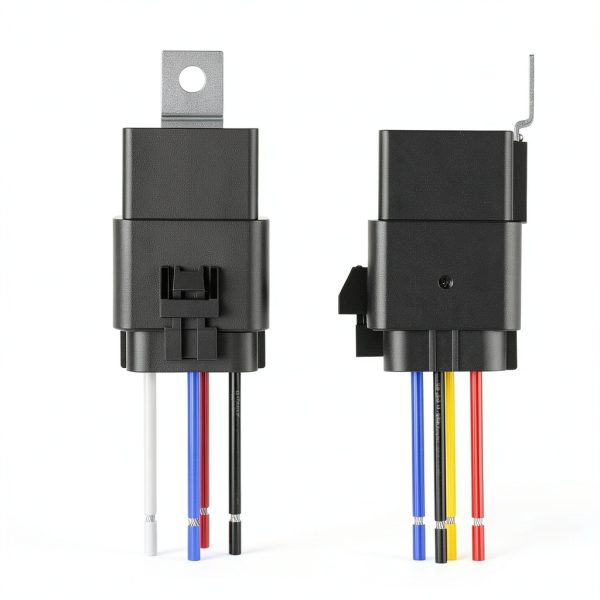 Nilight 30A Automotive Relay 12V DC Waterproof 5-Pin Pre-Wired Harness-2