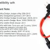 LDCRE TIPM Bypass Cable for Dodge Jeep VW 2007-2016 20A Relay-5