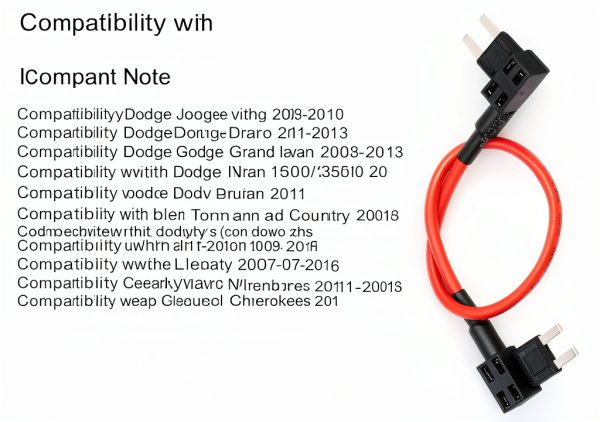 LDCRE TIPM Bypass Cable for Dodge Jeep VW 2007-2016 20A Relay-5