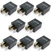 iRhapsody 12V 5 Pin Relay Silver Copper Contacts Plug In Mount-0