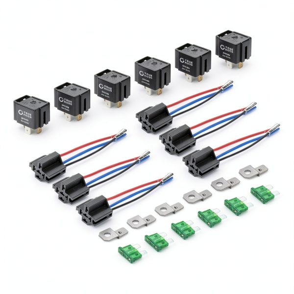 12V 30A Quick Connect Relay ONLINE LED STORE PSZACCEPS179R with Fuse-6