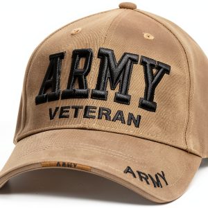 Rothco Deluxe Low Profile Army Veteran Cap, Olive Drab-0