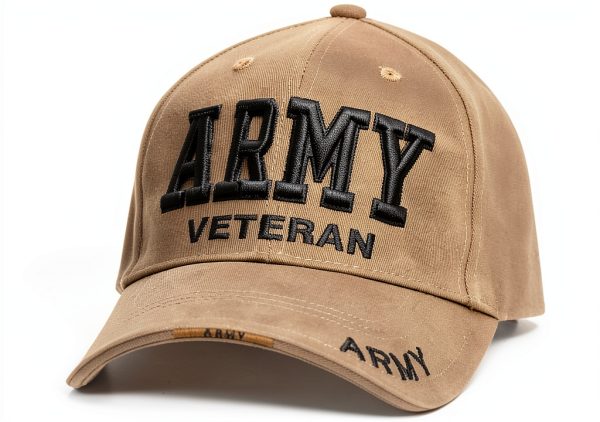 Rothco Deluxe Low Profile Army Veteran Cap, Olive Drab-0