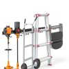 Folding Chair Storage Rack Samrelax Heavy‑Duty Steel Wall Mount-6