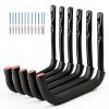 Garage Storage Ladders Hooks Naikozmo 6‑Pack Heavy Wall Rack 9.8in-0