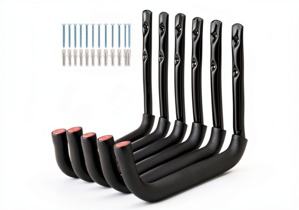 Garage Storage Ladders Hooks Naikozmo 6‑Pack Heavy Wall Rack 9.8in-0