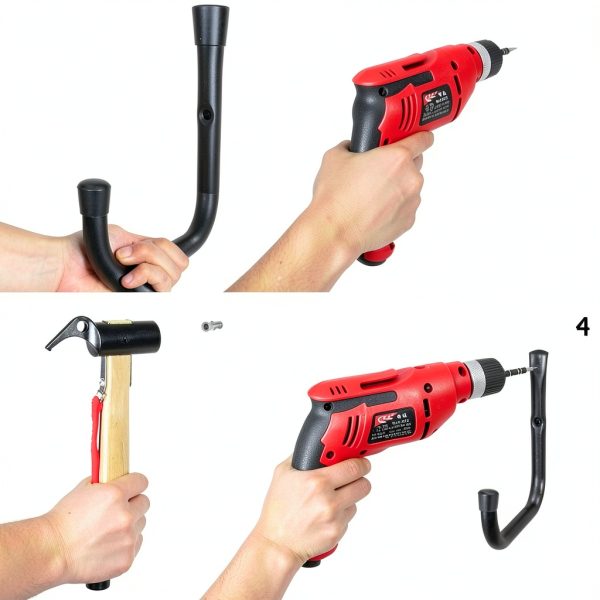 Garage Storage Ladders Hooks Naikozmo 6‑Pack Heavy Wall Rack 9.8in-6
