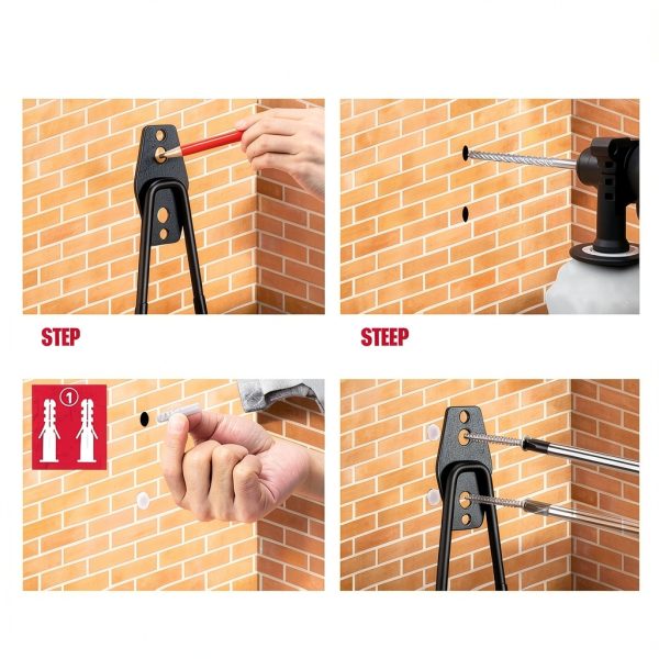 Heavy Duty Garage Hooks SEDY 20‑Pack Steel Wall‑Mount Anti‑Slip-7