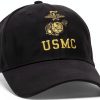 Rothco USMC Cap with Eagle Globe Anchor Adjustable Brushed Cotton Hat-2