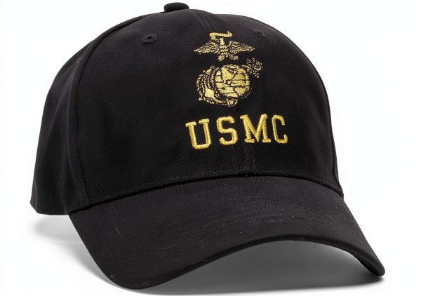 Rothco USMC Cap with Eagle Globe Anchor Adjustable Brushed Cotton Hat-2