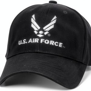 Rothco mens baseball cap 9280 Black Size Embroidered Insignia Twill-0