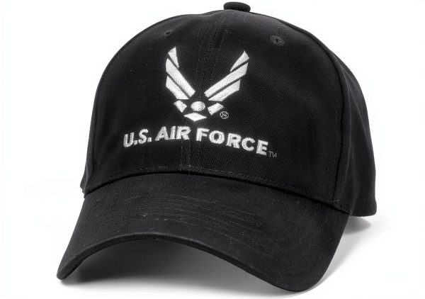 Rothco mens baseball cap 9280 Black Size Embroidered Insignia Twill-0